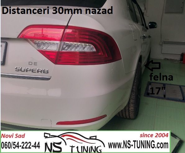 skoda superb 2015 2014 2013 distanceri 5x112 15mm 20mm ugradnja novi sad beograd ns tuning